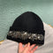 Gorro Cálido de Perlas para Mujer - Versátil y Elegante