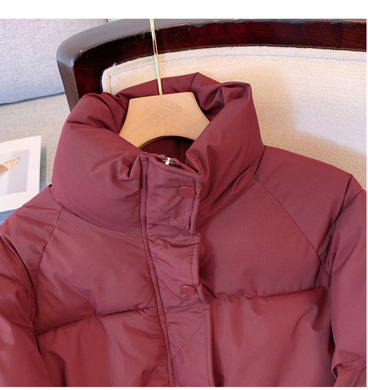 Abrigo de Algodón Grueso con Cuello Alto - Versátil y Cómodo - Image 25