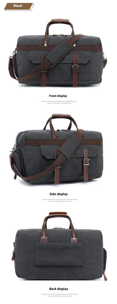 Bolsa Crossbody de Gran Capacidad para Viajes - Portátil para Hombre - Image 12
