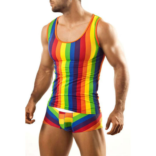 Conjunto de Pijama Deportivo para Hombre - Camiseta y Shorts
