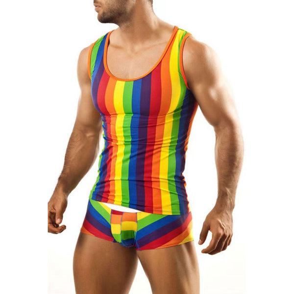 Conjunto de Pijama Deportivo para Hombre - Camiseta y Shorts