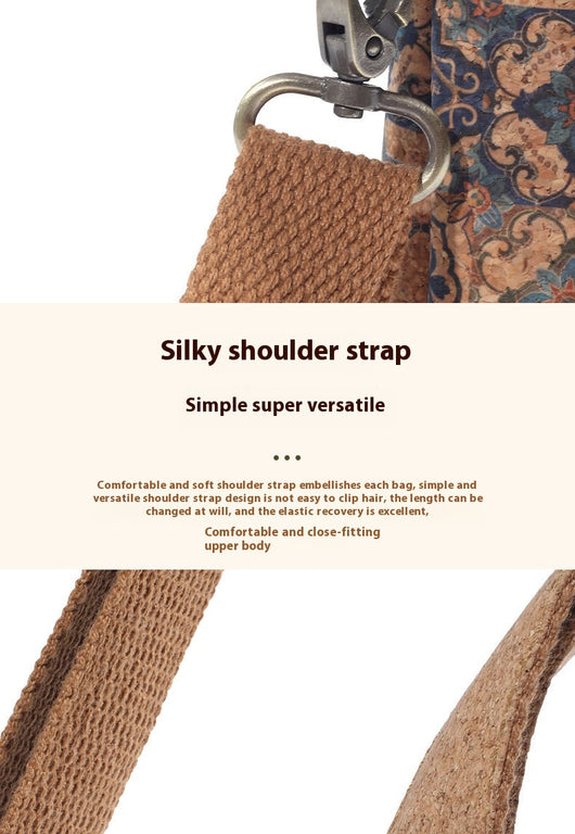 Bolsa Crossbody de Corcho Ecológica con Capacidad de Tote Portátil - Image 10