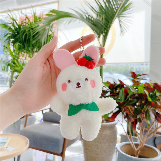 Peluche Osito Fresa con Llavero - Juguete Adorable para Niños - Image 3