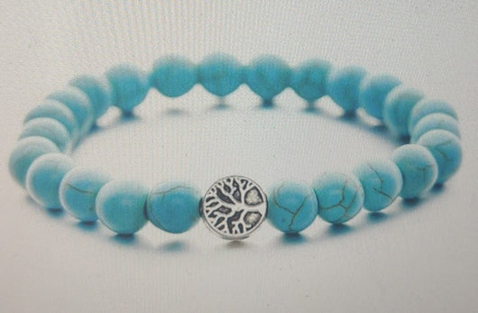 Pulsera Pareja Árbol de la Vida en Piedra Natural - Image 9