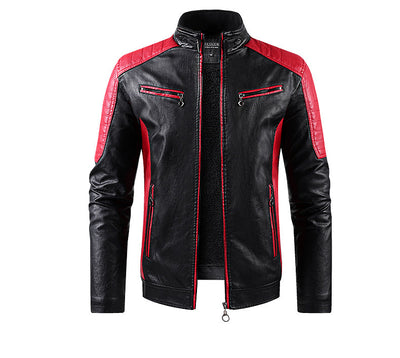 Abrigo de Cuero para Hombre con Forro Polar - Estilo Europeo Otoño Invierno - Image 12