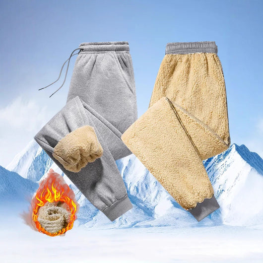 Pantalones Jogger de Invierno para Hombre con Forro Polar y Cintura Ajustable - Image 5