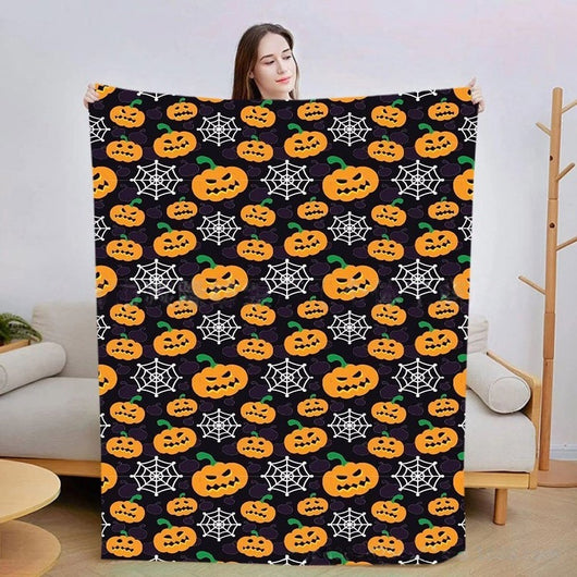 Manta de Franela con Diseños Estampados de Halloween - Image 27