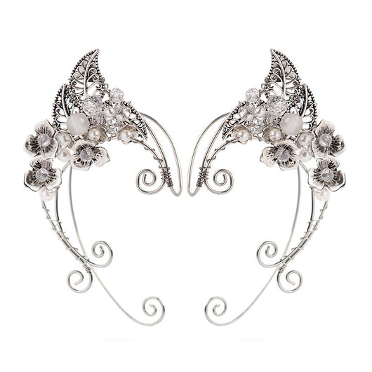 Aretes Hada Artesanales con Clip en Hueso - Image 7