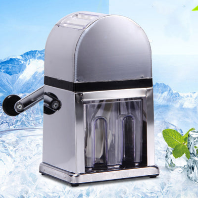 Picador de Hielo Manual de Acero Inoxidable Compacto