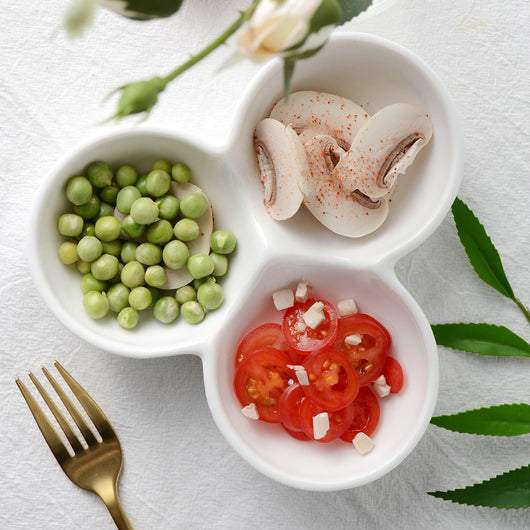 Tazón de Cerámica Blanca para Salsas y Condimentos - Image 2