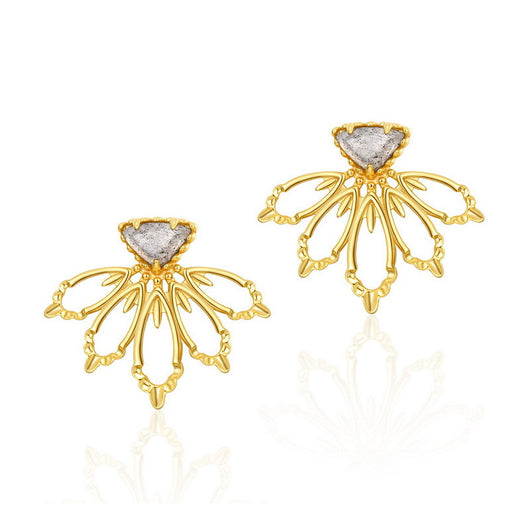 Aretes de Plata Esterlina Hechos a Mano con Piedras Naturales - Image 9