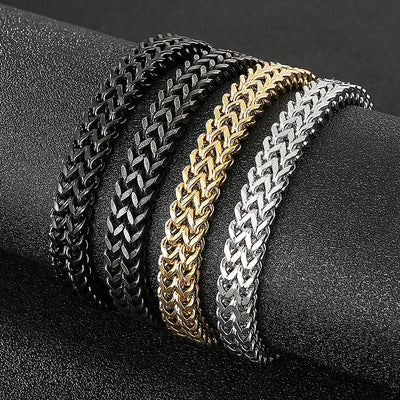 Pulsera de Doble Fila Minimalista Estilo Urbano Europeo y Americano - Image 12