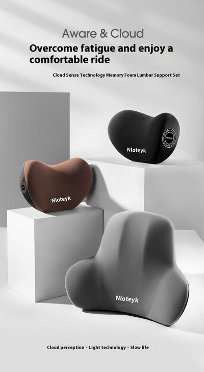 Cojín Cervical y Lumbar 4 Estaciones para Auto - Espuma Viscoelástica con Soporte Integral - Image 21