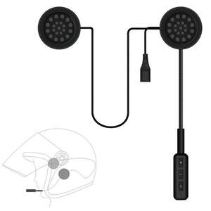 Casco de Motocicleta con Auriculares Bluetooth Manos Libres