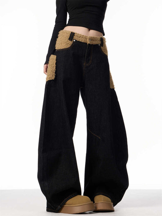 Jeans para Mujer con Diseño Retro Invertido y Costuras Decorativas - Image 5