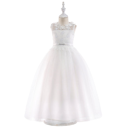 Vestido de Gala Infantil con Encaje - Traje de Concierto para Niñas - Image 17
