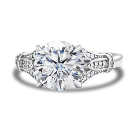 Anillo de Moissanita con Diseño Minimalista en Plata Sterling - Image 10
