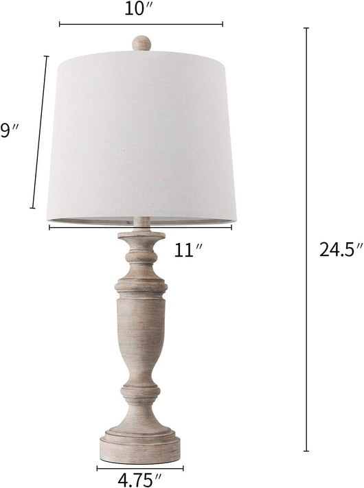 Lámpara de Mesa Retro en Madera para Dormitorio - Image 19