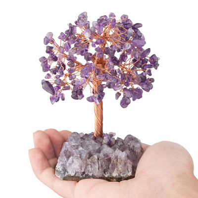 Árbol de Amatista Natural con Base de Grava - Ornamento Artesanal - Image 8