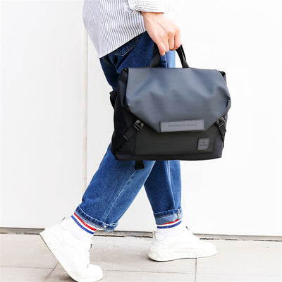 Bolsa Mensajera de Cuero Vintage para Hombre - Maletín Crossbody Ejecutivo de Gran Capacidad - Image 12