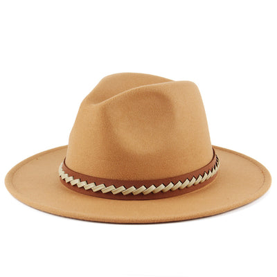 Sombreros de Fieltro Otoño Invierno para Hombre y Mujer - Estilo Británico - Image 5