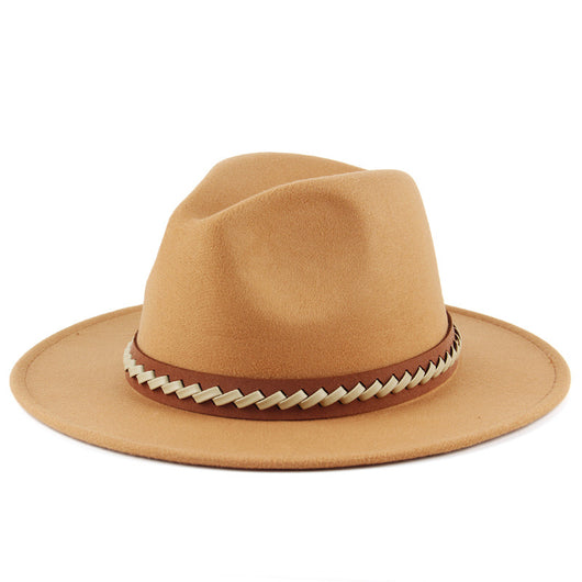 Sombreros de Fieltro Otoño Invierno para Hombre y Mujer - Estilo Británico - Image 5