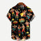 Camisa Hawaiana Estampada para Hombre - Estilo Vacacional Playa