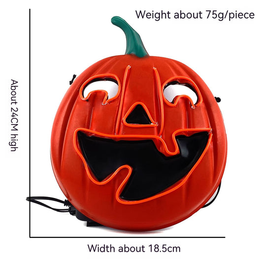 Máscara LED Luminosa para Disfraces y Accesorios de Halloween - Image 2