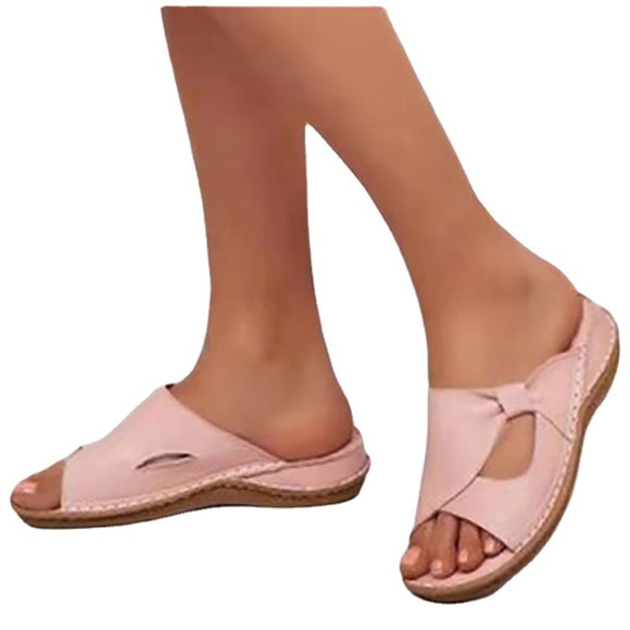 Sandalias Grandes con Suela Plana y Diseño Ergonómico