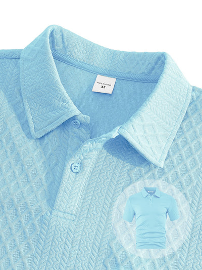 Saco Casual Delgado de Manga Corta para Hombre - Image 34