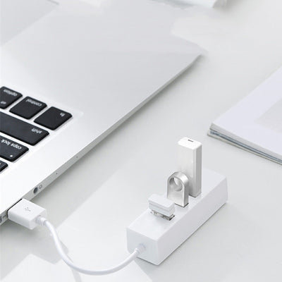 Hub Divisor de 4 Puertos USB para Notebooks - Estación de Acoplamiento Múltiple - Image 8