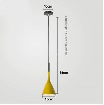 Lámpara Colgante Minimalista Nórdica de Aluminio para Restaurante y Bar - Image 10