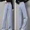 Pantalones Anchos Sueltos de Corte Recto para Mujer