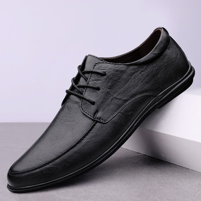 Zapatos Casuales de Cuero para Hombre con Suela Suave - Image 3