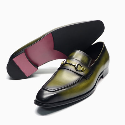 Zapatos de Cuero Genuino para Hombre - Estilo Business Casual Verano - Image 12