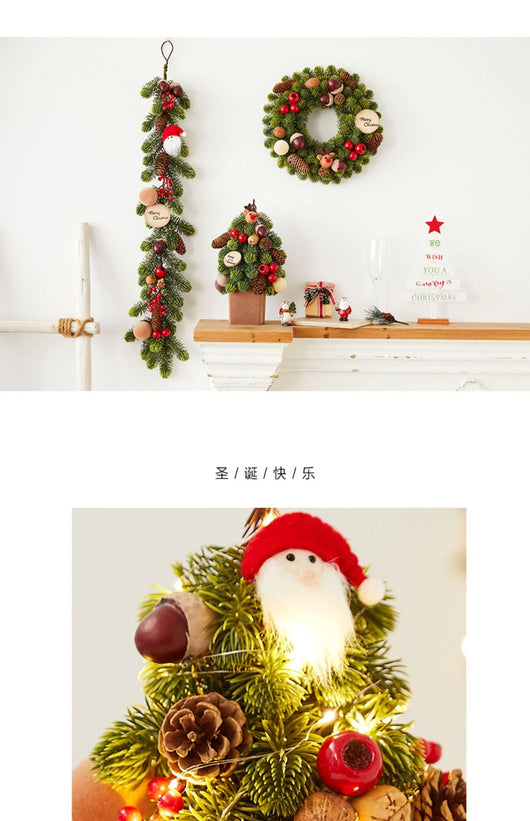 Corona Navideña con Bastones de Caramelo y Decoraciones Festivas - Image 22