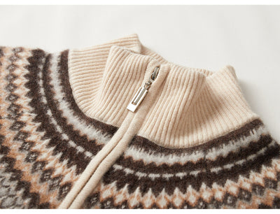 Suéter Grueso de Cuello Alto para Otoño e Invierno - Image 6