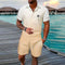 Conjunto de Shorts Deportivos 3D con Degradado - 2 Piezas
