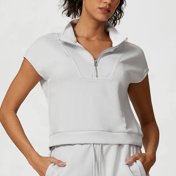 Musculosa Deportiva Modal con Cuello Tipo Polo