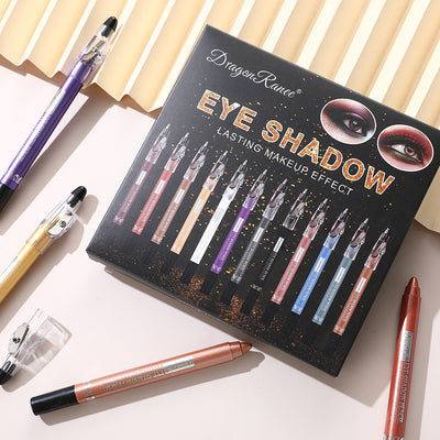 Set de 12 Sombras de Ojos en Barra Perlada Seda Natural - Image 3