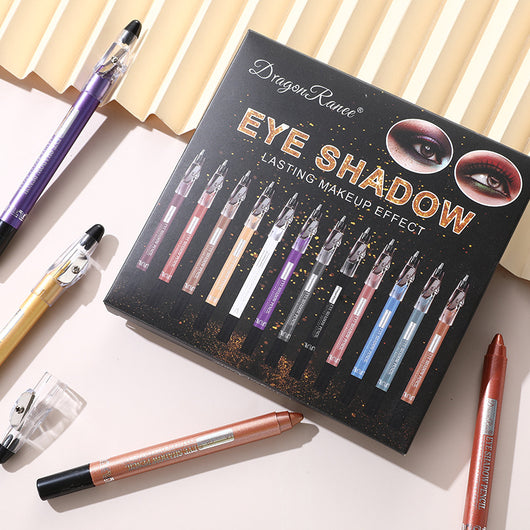 Set de 12 Sombras de Ojos en Barra Perlada Seda Natural - Image 3