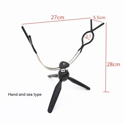 Soporte Plegable Doble para Caña de Pesca en Hielo - Image 6