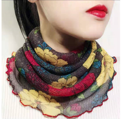 Bufanda Cuello Alto Multiuso con Máscara Facial para Mujer - Image 15