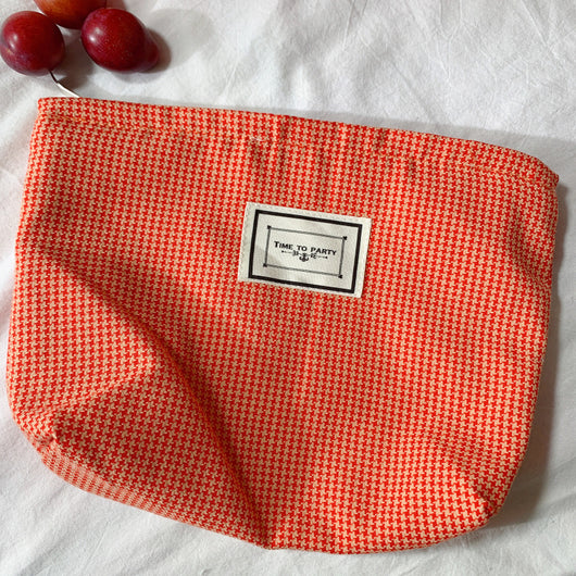 Bolsa Cosmética Cuadros Multiusos - Diseño Elegante para Cuatro Estaciones - Image 9