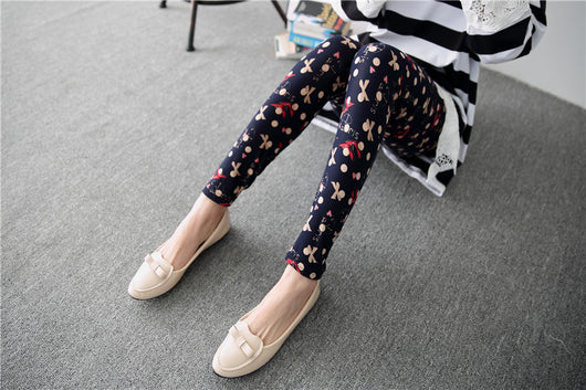 Leggings Elásticos Milk Silk con Diseño Graffiti y Pintura de Tinta Primavera - Image 10
