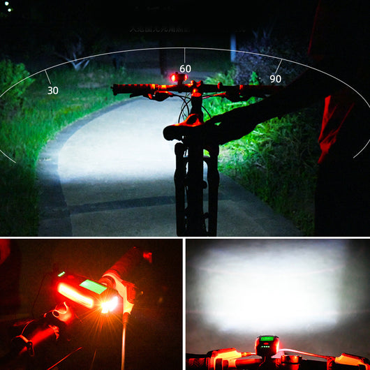 Luz Delantera para Bicicleta Inalámbrica con Velocímetro Digital - Image 5