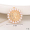 Jeans Button Hole Shoes Diy Accessories Bright Crystal Classic Estilo Ornament Accessories Upper Pearl Flower C297 Transparente