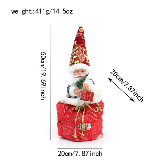 Papá Noel Bailarín Musical para Escritorio - Adorno Navideño Interactivo - Image 6