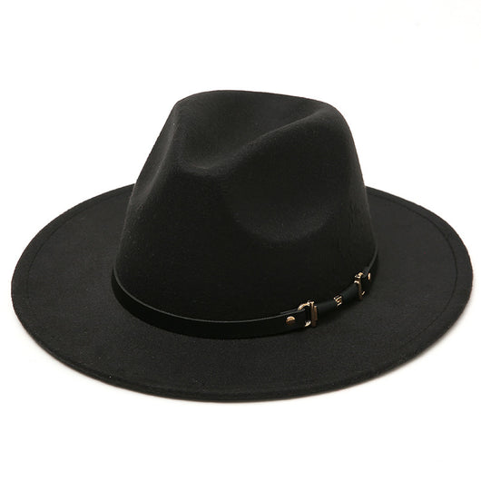 Sombrero Jazz de Ala Ancha en Lana - Estilo Versátil para Cualquier Ocasión - Image 10