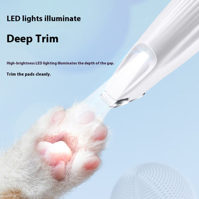 Cortadora Eléctrica LED para Patas de Mascotas - Cortapelo Profesional para Perros y Gatos - Image 5
